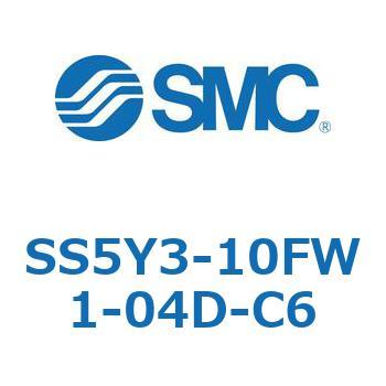 SS5Y3-10FW1-04D-C6-NA S Series(SS5Y3-10FW1) SMC 管接続口径(C6) Φ6ワンタッチ管継手