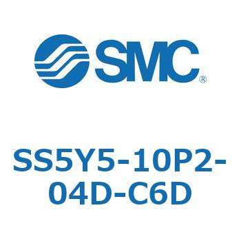 SS5Y5-10P2-04D-C6D-NA S Series(SS5Y5-10P2) SMC ポート管接続口径(C6) Φ6ワンタッチ管継手