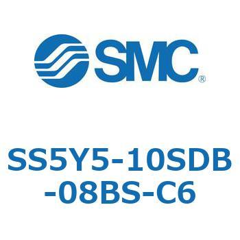 SS5Y5-10SDB-08BS-C6-NA S Series(SS5Y5-10SDB) SMC ポート管接続口径(C6) Φ6ワンタッチ管継手