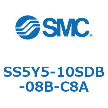 SS5Y5-10SDB-08B-C8A-NA S Series(SS5Y5-10SDB) SMC ポート管接続口径(C8) Φ8ワンタッチ管継手