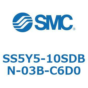 SS5Y5-10SDBN-03B-C6D0-NA S Series(SS5Y5-10SDBN) SMC ポート管接続口径(C6) Φ6ワンタッチ管継手