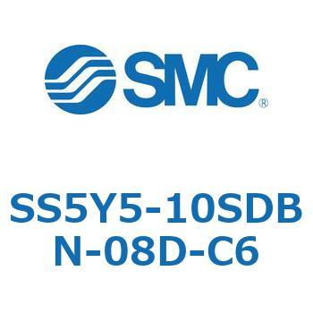 SS5Y5-10SDBN-08D-C6-NA S Series(SS5Y5-10SDBN) SMC ポート管接続口径(C6) Φ6ワンタッチ管継手