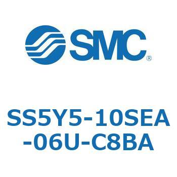 SS5Y5-10SEA-06U-C8BA-NA S Series(SS5Y5-10SEA) SMC ポート管接続口径(C8) Φ8ワンタッチ管継手
