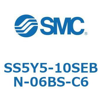SS5Y5-10SEBN-06BS-C6-NA S Series(SS5Y5-10SEBN) SMC ポート管接続口径(C6) Φ6ワンタッチ管継手