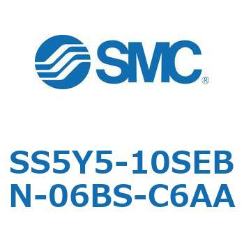 SS5Y5-10SEBN-06BS-C6AA-NA S Series(SS5Y5-10SEBN) SMC ポート管接続口径(C6) Φ6ワンタッチ管継手 38,337円