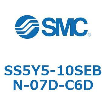 SS5Y5-10SEBN-07D-C6D-NA S Series(SS5Y5-10SEBN) SMC ポート管接続口径(C6) Φ6ワンタッチ管継手