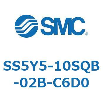 SS5Y5-10SQB-02B-C6D0-NA S Series(SS5Y5-10SQB) SMC ポート管接続口径(C6) Φ6ワンタッチ管継手