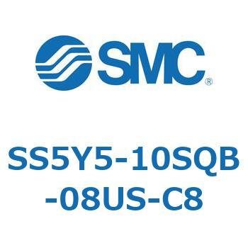 SS5Y5-10SQB-08US-C8-NA S Series(SS5Y5-10SQB) SMC ポート管接続口径(C8) Φ8ワンタッチ管継手