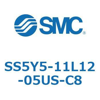 SS5Y5-11L12-05US-C8-NA S Series(SS5Y5-11L12) SMC ポート管接続口径(C8) Φ8ワンタッチ管継手