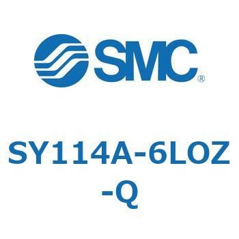 SY100 - ベース配管形/3ポートソレノイドバルブ/弾性体シール(SY114A) SMC