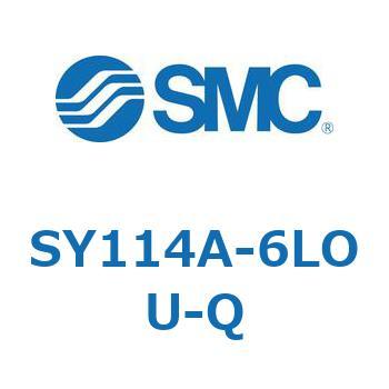 SY100 - ベース配管形/3ポートソレノイドバルブ/弾性体シール(SY114A) SMC