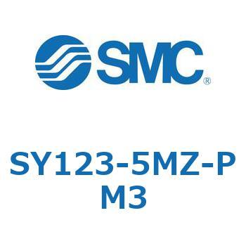 SY100 - 直接配管形/3ポートソレノイドバルブ/弾性体シール(SY123) SMC