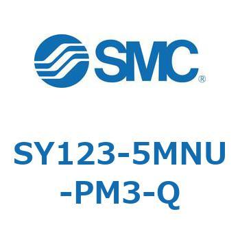 SY100 - 直接配管形/3ポートソレノイドバルブ/弾性体シール(SY123) SMC