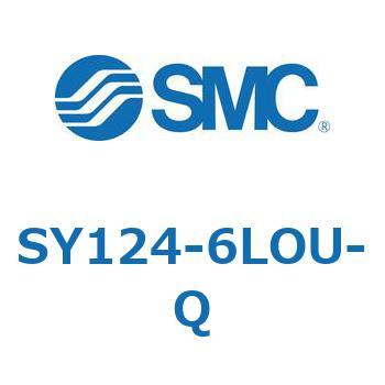 SY100 - ベース配管形/3ポートソレノイドバルブ/弾性体シール(SY124) SMC