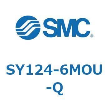 SY100 - ベース配管形/3ポートソレノイドバルブ/弾性体シール(SY124) SMC