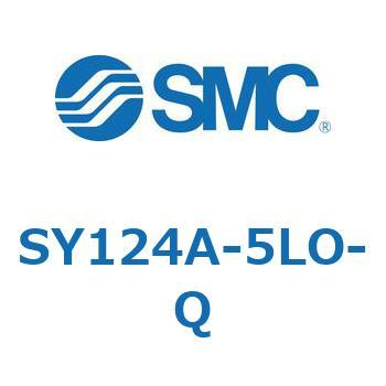 SY100 - ベース配管形/3ポートソレノイドバルブ/弾性体シール(SY124A) SMC