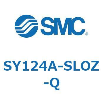 SY100 - ベース配管形/3ポートソレノイドバルブ/弾性体シール(SY124A) SMC