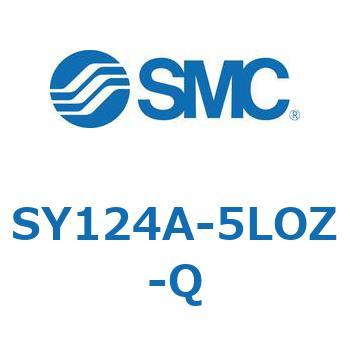 SY100 - ベース配管形/3ポートソレノイドバルブ/弾性体シール(SY124A) SMC