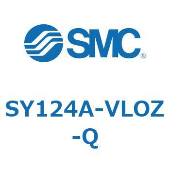 SY100 - ベース配管形/3ポートソレノイドバルブ/弾性体シール(SY124A) SMC