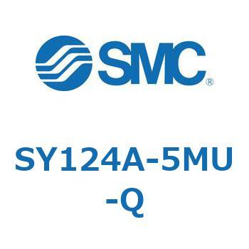 SY100 - ベース配管形/3ポートソレノイドバルブ/弾性体シール(SY124A) SMC