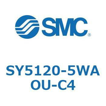 SY5120-5WAOU-C4 S Series(SY5120-5WAOU) SMC 空気用 2位置シングル 管接続口径Φ4ワンタッチ管継手 7,393円