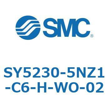 SY5230-5NZ1-C6-H-WO-02-NA S Series(SY5230) SMC 空気用 2位置ダブル 管接続口径Φ6ワンタッチ管継手