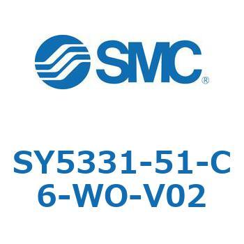 SY5331-51-C6-WO-V02-NA S Series(SY5331) SMC 空気用 3位置クローズドセンタ