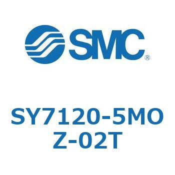 SY7120-5MOZ-02T S Series(SY7120-5MOZ) SMC (MO) M形プラグコネクタ 空気用 2位置シングル 管接続口径1/4
