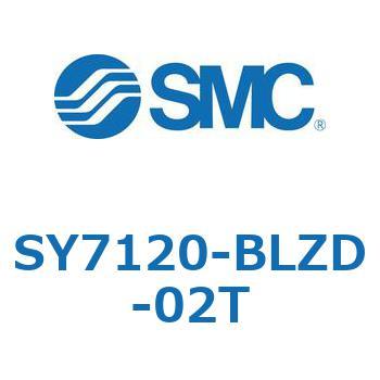SY7120-BLZD-02T S Series(SY7120-BLZD) SMC 5ポート 空気用 2位置シングル 管接続口径NPTF1/4