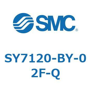 SY7120-BY-02F-Q S Series(SY7120-BY) SMC 5ポート 空気用 2位置シングル 管接続口径G1/4