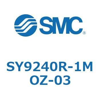SY9240R-1MOZ-03 S Series(SY9240R) SMC 5ポート 空気用 (MO) M形プラグコネクタ 2位置ダブル 管接続口径3/8 サブプレート付