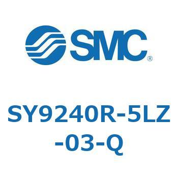 SY9240R-5LZ-03-Q S Series(SY9240R) SMC 5ポート 空気用 L形プラグコネクタ 2位置ダブル 管接続口径3/8 サブプレート付