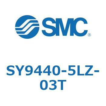 SY9440-5LZ-03T S Series(SY9440) SMC 5ポート 空気用 L形プラグコネクタ 3位置エキゾーストセンタ 管接続口径3/8 サブプレート付 11,665円