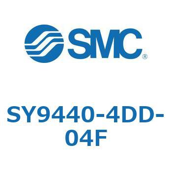 SY9440-4DD-04F S Series(SY9440) SMC 5ポート 空気用 DIN形ターミナル 3位置エキゾーストセンタ 管接続口径1/2 サブプレート付 12,905円