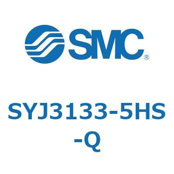 SYJ3133-5HS-Q S Series(SYJ3133) SMC 4ポート 空気用 グロメット/リード線長さ600mm 2位置シングルソレノイド 5,588円