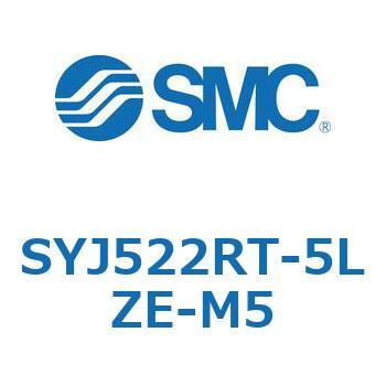 SYJ522RT-5LZE-M5 S Series(SYJ522RT) SMC 3ポート L形プラグコネクタ 空気用 管接続口径M5×0.8