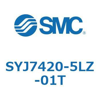 SYJ7420-5LZ-01T S Series(SYJ7420) SMC 5ポート 空気用 L形プラグコネクタ 3位置エキゾーストセンタ 11,684円