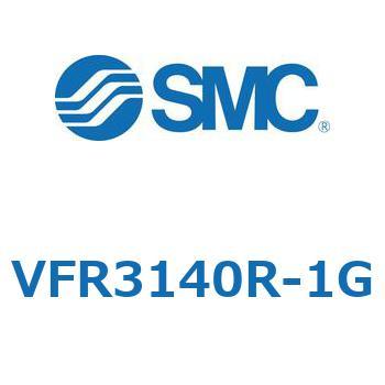 VFR3140R-1G V Series(VFR3140R) SMC 5ポート 空気用 2位置シングル グロメット サブプレートなし