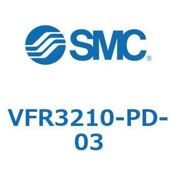VFR3210-PD-03 V Series(VFR3210) SMC 5ポート 空気用 2位置ダブル 管接続口径3/8 12,395円