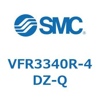 VFR3340R-4DZ-Q V Series(VFR3340R) SMC 5ポート 空気用 3位置クローズドセンタ DIN形ターミナル サブプレートなし