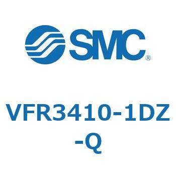 VFR3410-1DZ-Q V Series(VFR3410) SMC 5ポート 空気用 3位置エキゾーストセンタ DIN形ターミナル サブプレートなし