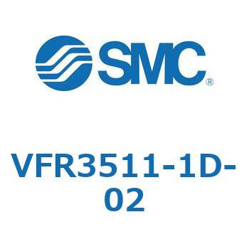 VFR3511-1D-02 V Series(VFR3511) SMC 空気用 3位置プレッシャセンタ DIN形ターミナル 管接続口径1/4
