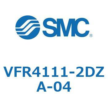 VFR4111-2DZA-04 V Series(VFR4111) SMC 5ポート 空気用 2位置シングル DIN形ターミナル 管接続口径1/2