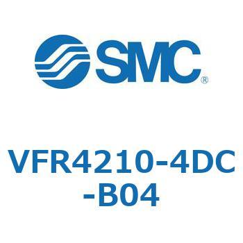 VFR4210-4DC-B04 V Series(VFR4210) SMC 5ポート 空気用 2位置ダブル DIN形ターミナル 管接続口径1/2