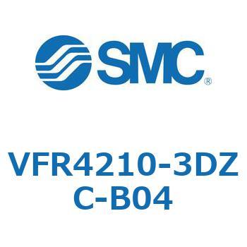 VFR4210-3DZC-B04 V Series(VFR4210) SMC 5ポート 空気用 2位置ダブル DIN形ターミナル 管接続口径1/2