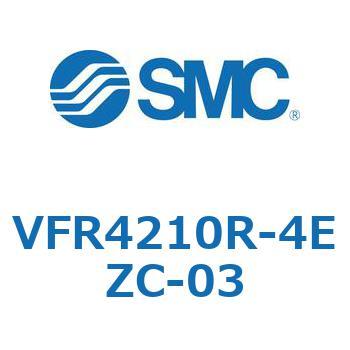 VFR4210R-4EZC-03 V Series(VFR4210R) SMC 5ポート 空気用 2位置ダブル グロメットターミナル 管接続口径3/8