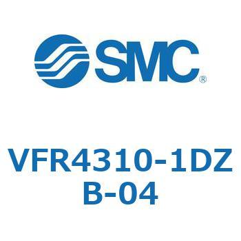 VFR4310-1DZB-04 V Series(VFR4310) SMC 5ポート 空気用 3位置クローズドセンタ DIN形ターミナル 管接続口径1/2 17,266円