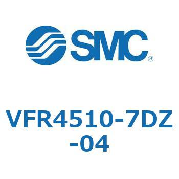VFR4510-7DZ-04 V Series(VFR4510) SMC 空気用 3位置プレッシャセンタ DIN形ターミナル 管接続口径1/2