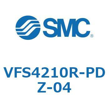 VFS4210R-PDZ-04 V Series(VFS4210R) SMC 5ポート 空気用 2位置ダブル 管接続口径Rc1/2