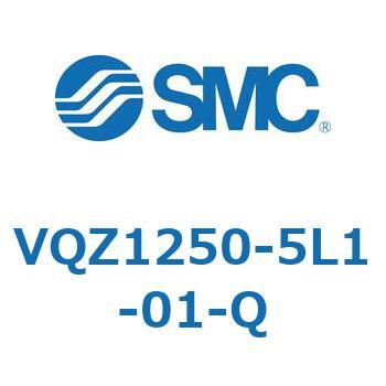 VQZ1250-5L1-01-Q V Series(VQZ1250) SMC 空気用 L形プラグコネクタ リード線付 2位置ダブル
